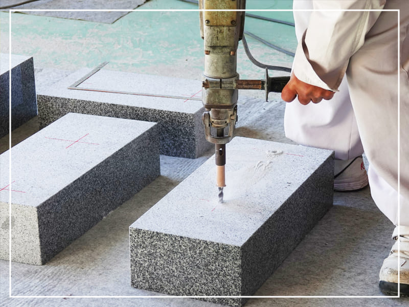 墓石の製造・彫刻